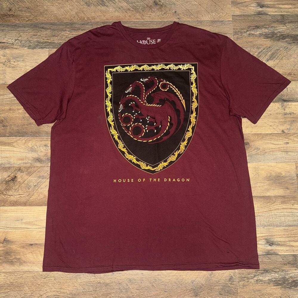 Game Of Thrones House Of‎ The Dragon T Shirt Size 2XL